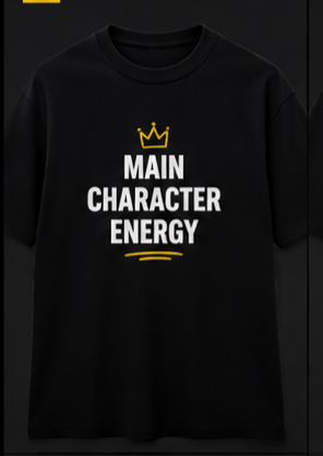 Main Character Energy Tee